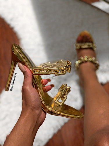 Two Chain | Gold Heel